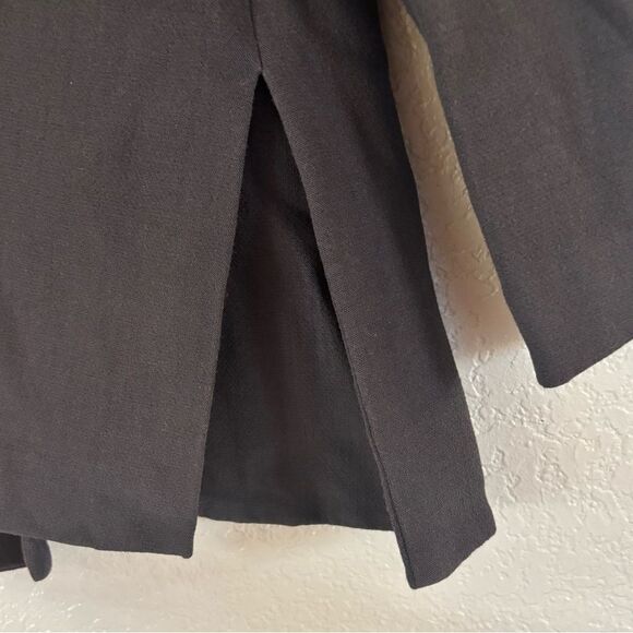 Eileen Fisher Long Line Wool Blend Open Faced Jacket Small - Picture 3 of 8